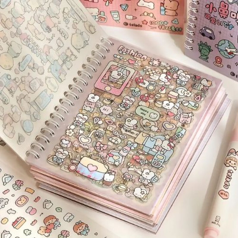 Libro de Sticker Kawaii Libro De Sticker Kawaii