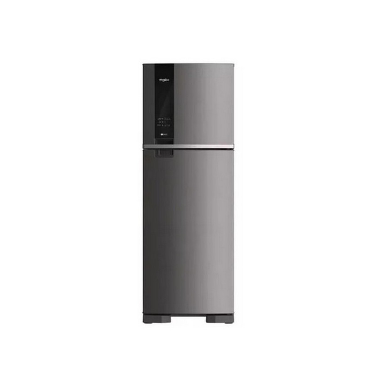 HELADERA WHIRLPOOL CON FREEZER FRIO SECO 375Lts. INOX 