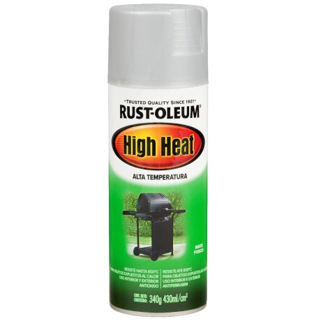 AEROSOL RUST OLEUM ALTA-TEMPERATURA ALUMINIO- 340GRS N/A