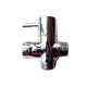 GRIFERIA DIVERTOR DUCHA BRONCE CROMO BRILLO PARA BAÑO CROMO