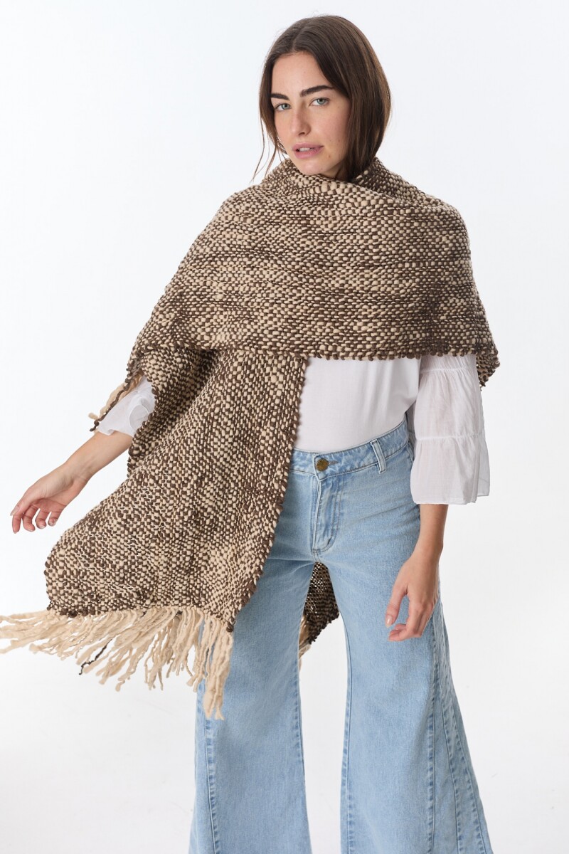 Ruana Cover Te/Marron