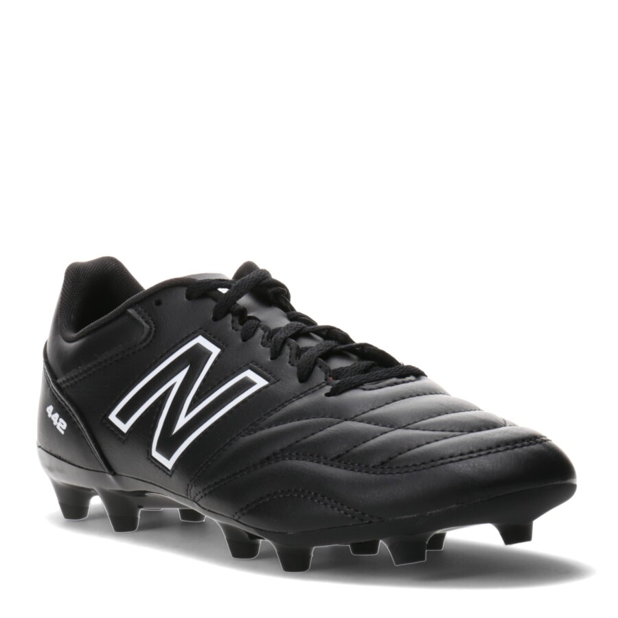 Championes de Hombre New Balance Fútbol 11 442 V2 Academy FG Negro - Blanco