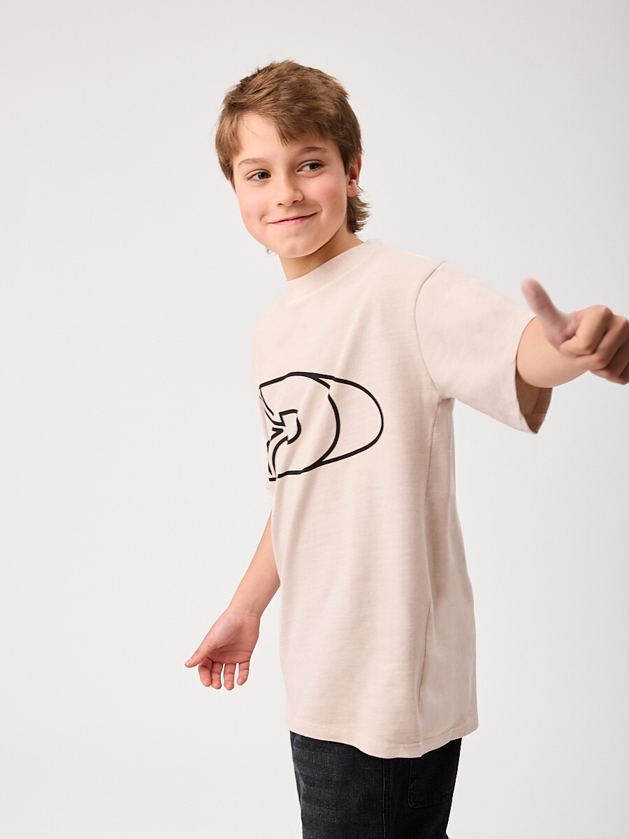 T-SHIRT M/C GUARIAN TEEN DIXIE Gris Claro