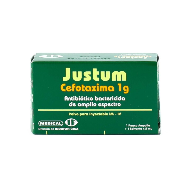 JUSTUM 1 GR.FCO. CJ X 1 AMPOLLA única