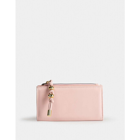 Billetera Fichero Negro Rosa Viejo