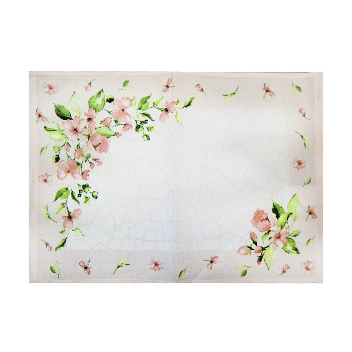 Individual Dohler Limpia Fácil 45 x 31 cm - FLORAL ROSA HAV 01 