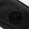 Mini Bag Bloom En Cuero Graneado Negro