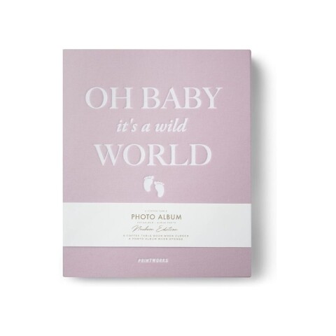 PRINTWORKS ALBUM DE FOTOS BABY ROSA LARGE PRINTWORKS ALBUM DE FOTOS BABY ROSA LARGE