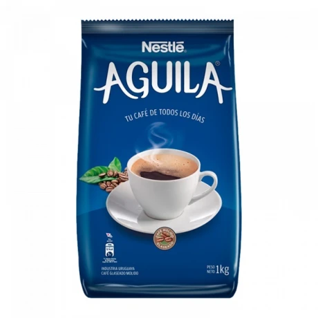 CAFE GLASEADO Y MOLIDO AGUILA 500g + 100g 001