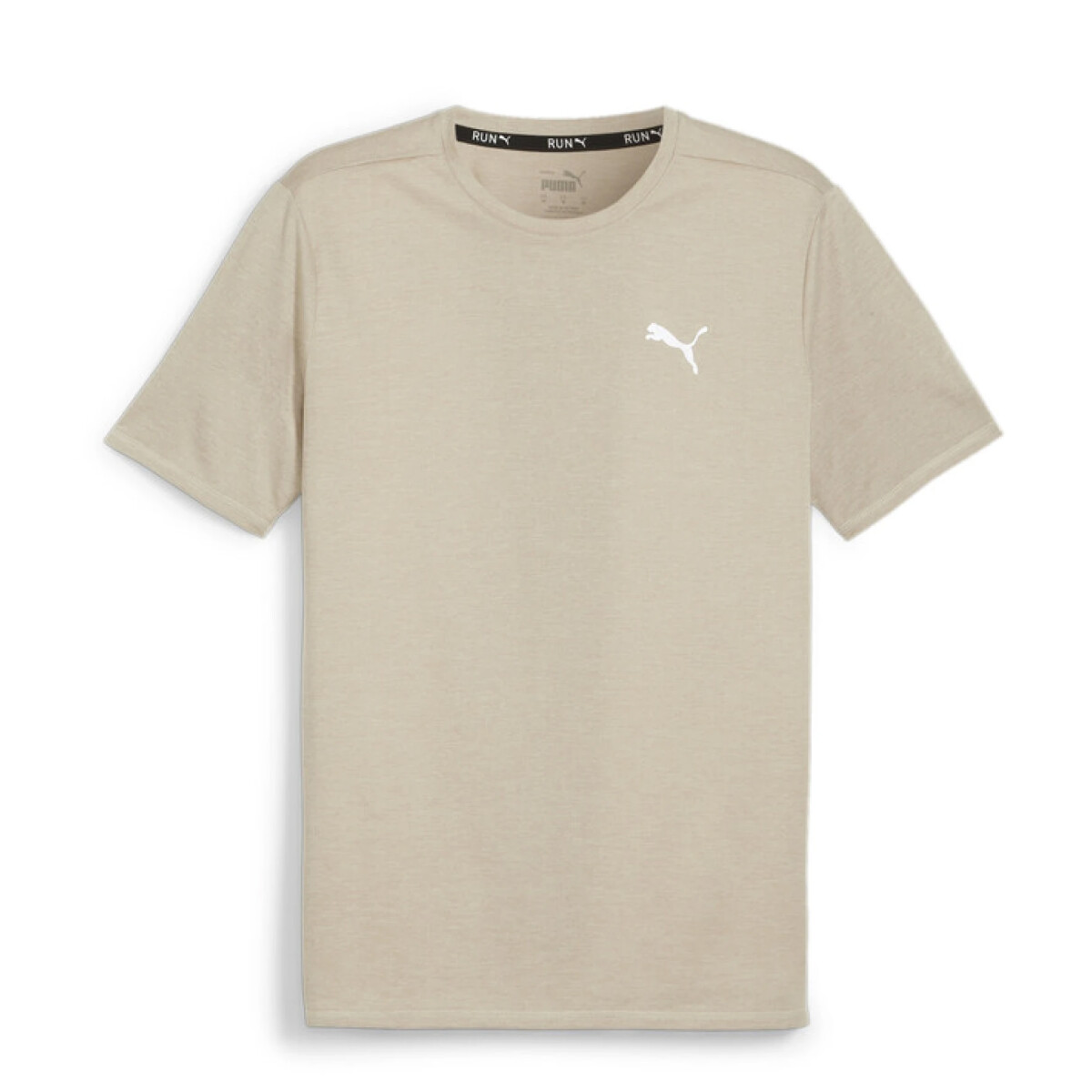 Remera de Hombre Puma Favourite Heather - Beige Arena 