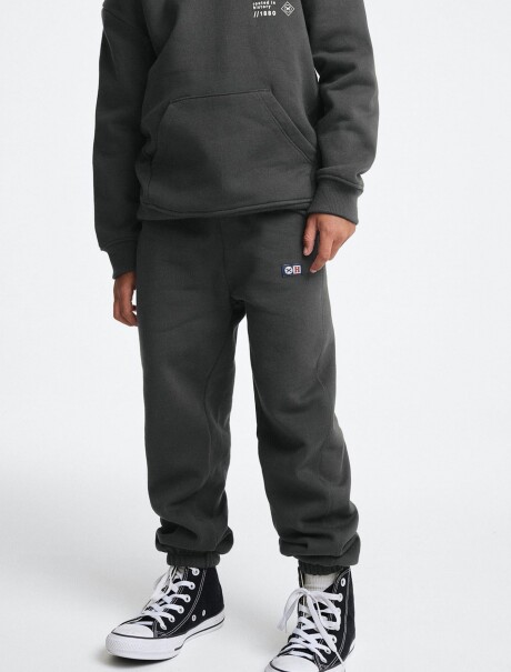 PANTALÓN BABUCHA INFANTIL CON PUÑO ELASTIZADO GRIS