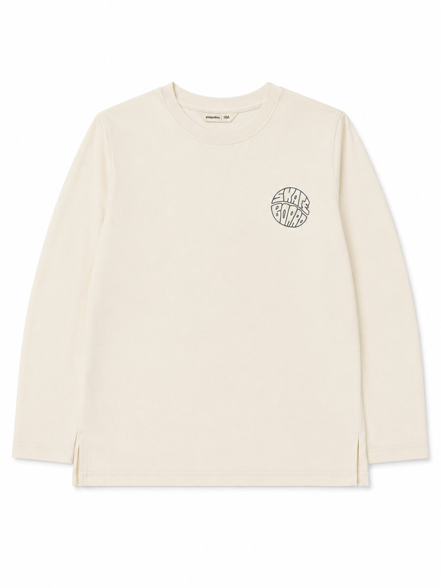 REMERA GAME FADE - OFF WHITE 