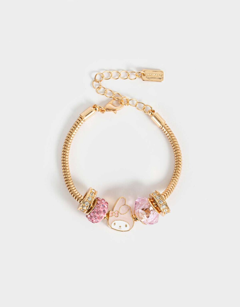 Pulsera Muticharm ''my Melody'' - Combinacion Bicolor 