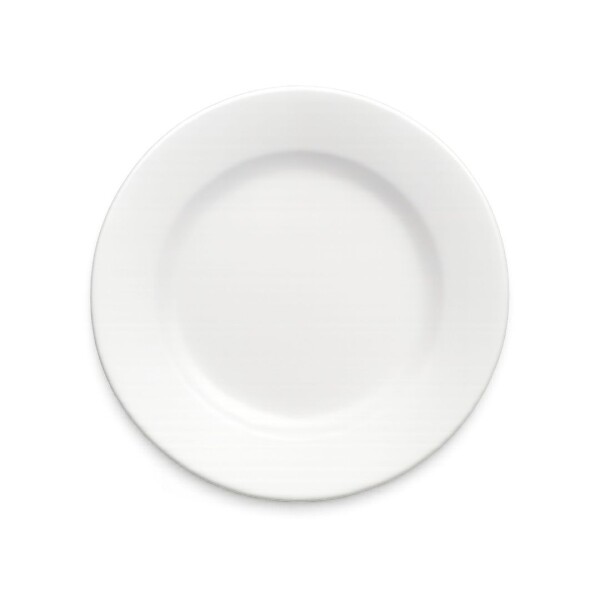 PLATO BLANCO PLAYO DE PORCELANA POSTRE • 17,5cm PLATO BLANCO PLAYO DE PORCELANA POSTRE • 17,5cm