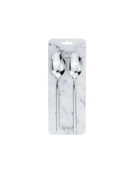 SET X2 CUCHARA DE MESA 20.7CM ACERO TOKIO SET X2 CUCHARA DE MESA 20.7CM ACERO TOKIO