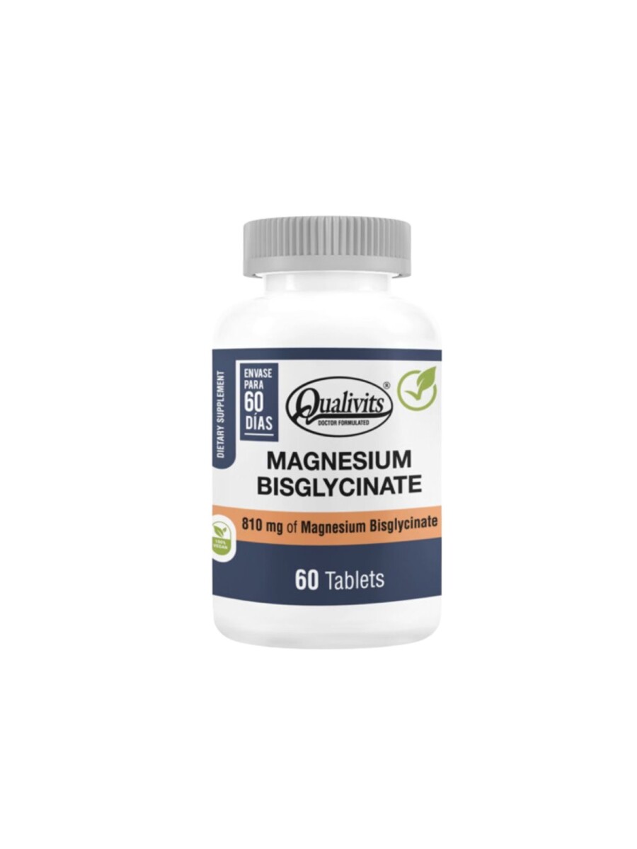 Qualivits Magnesium Bisglyccinate 60 tabletas 