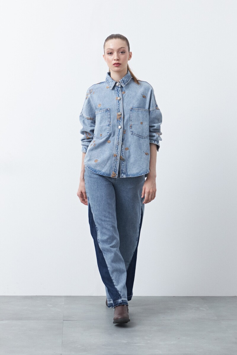 SOBRECAMISA ALONDRA Azul