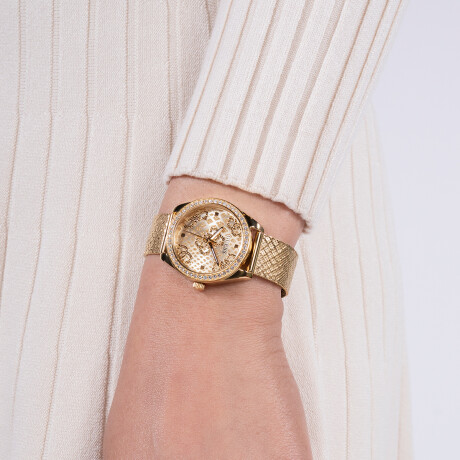 Reloj Guess Gw0748L2 En Acero Inoxidable Dorado 0