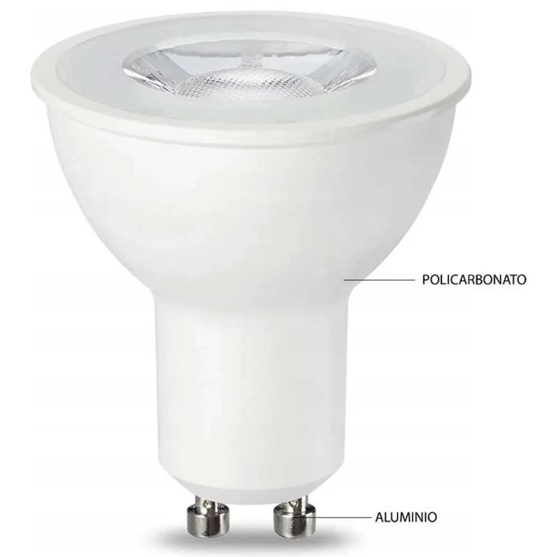 Dicroica LED GU10 5W Dimerizable 100° Dicroica LED GU10 5W Dimerizable 100º 2700K