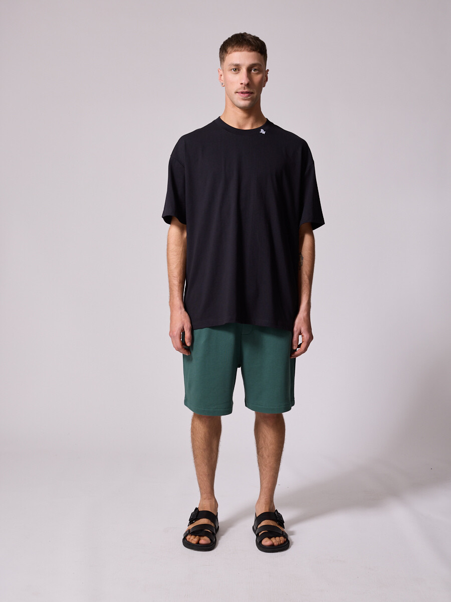 BERMUDA FELPA OLEDAS26 DIXIE Verde