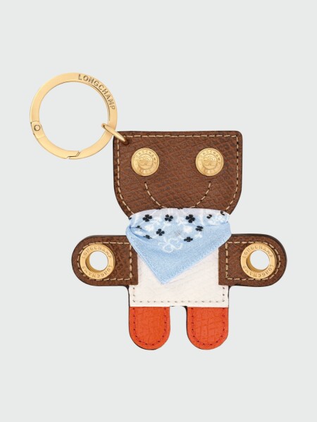 LONGCHAMP - LES CHAMPIONS EPURE,LLAVERO TOTEM BANDANA - 8,5X13 CM 317