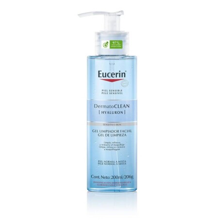 Gel Limpiador Eucerin DermatoClean Hyaluron 200ml Gel Limpiador Eucerin DermatoClean Hyaluron 200ml
