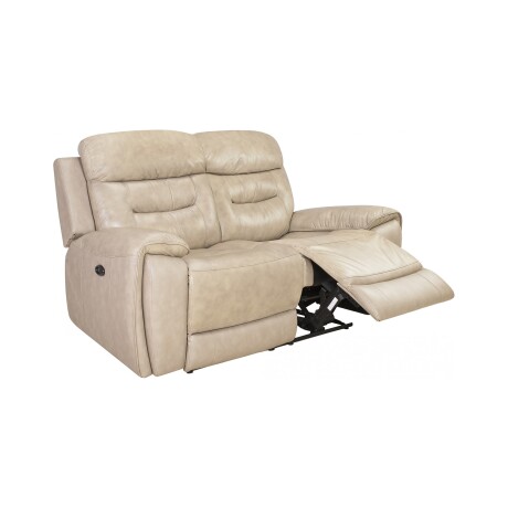 SILLÓN 2 CUERPOS CUERO MEMPHIS POWER BEIGE