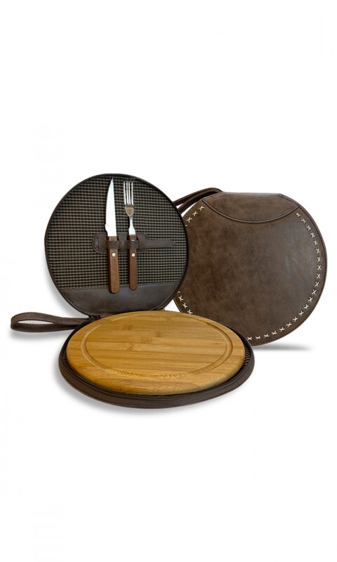 SET PARRILLERO MERINO TABACO