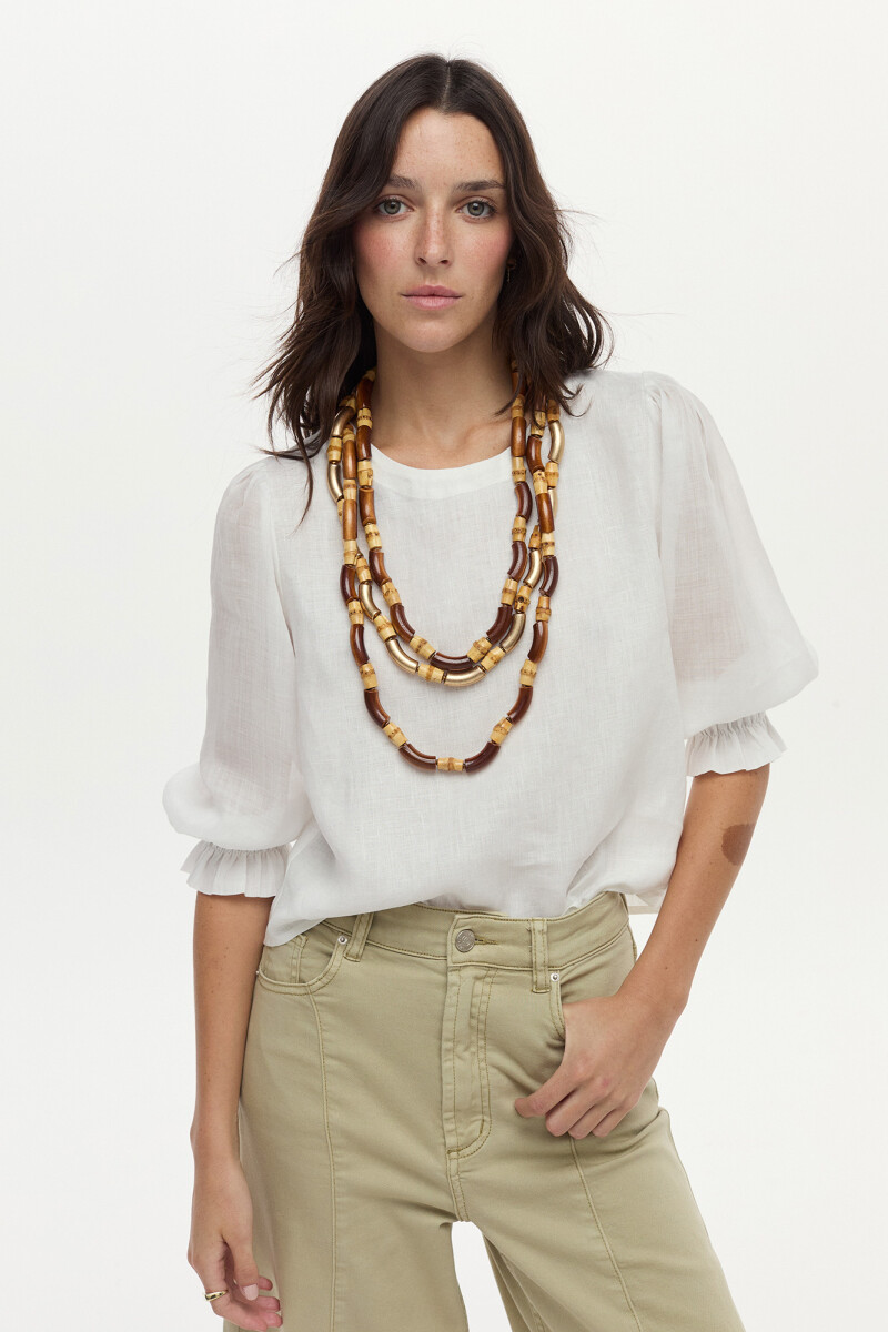 Blusa Rose - Blanco 