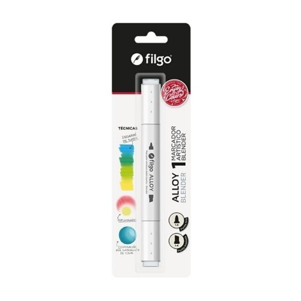 Filgo Marcador Artistico Alloy Blister 1 Un. Blender 