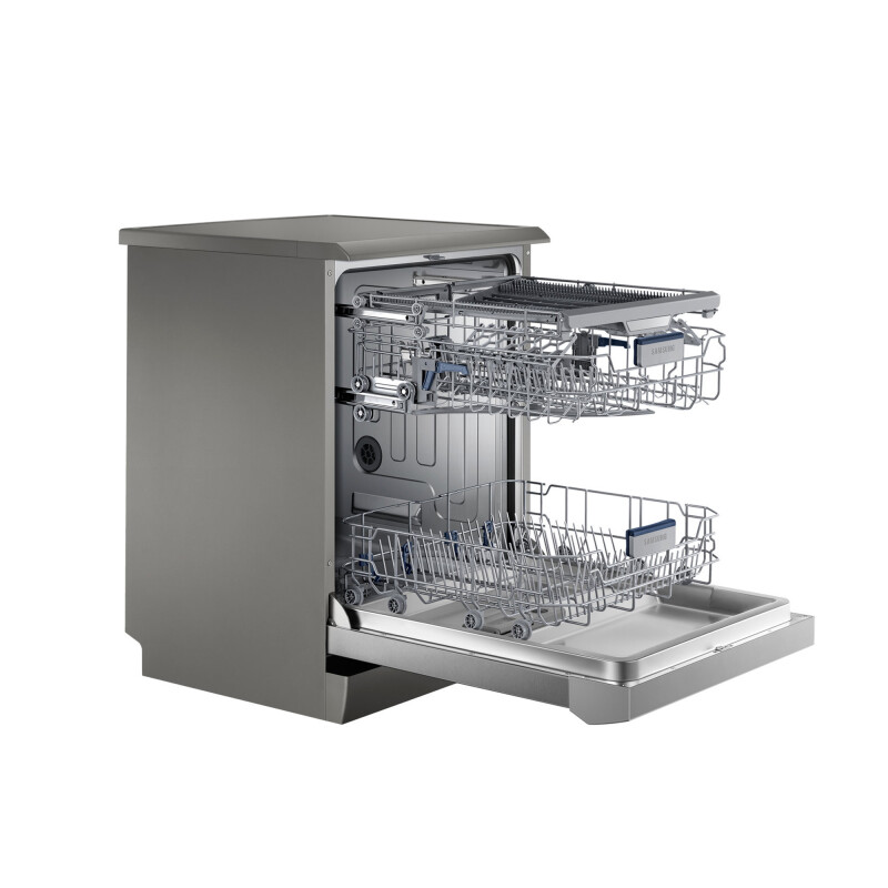 Lavavajillas Samsung Silver 14 Cubiertos + Microondas 20 L de Regalo