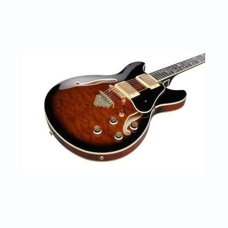 Guitarra Electrica Ibanez As93qmsp-dbs Dark Brown Sunburst Guitarra Electrica Ibanez As93qmsp-dbs Dark Brown Sunburst