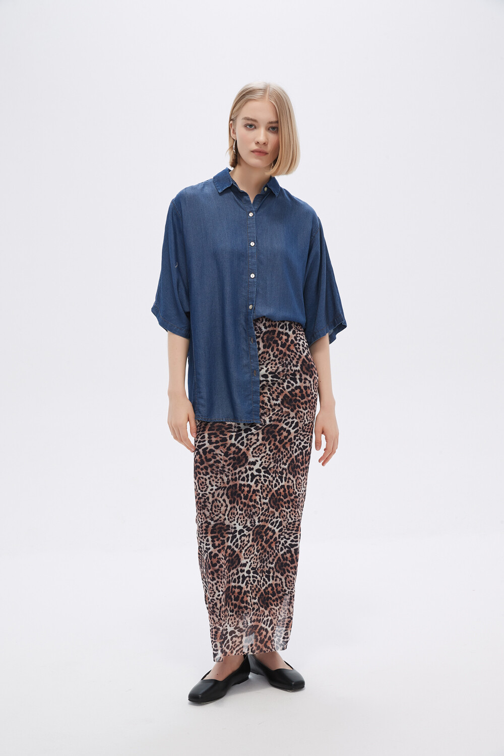 Camisa Pezo Azul Indigo