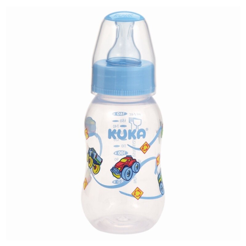 Mamadera KuKa Natural Plus Super Tetina Silicona 160 ML Azul