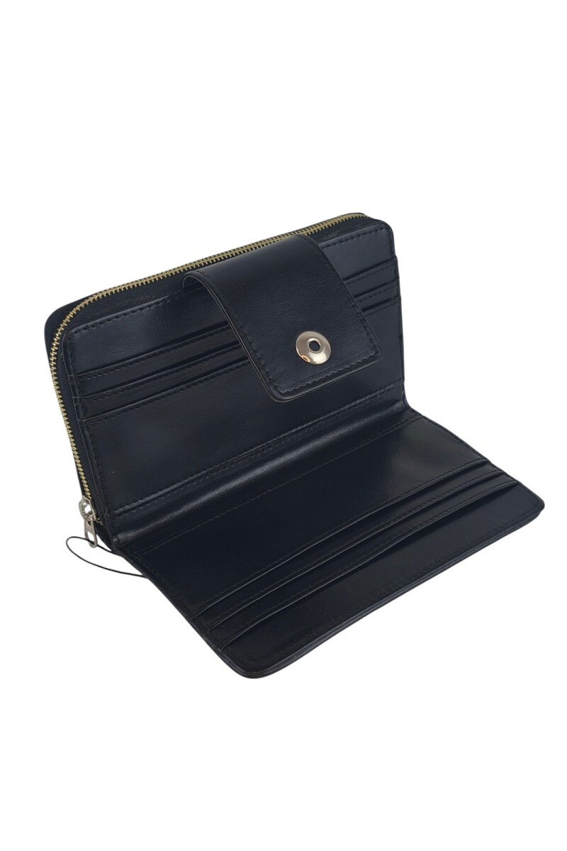 Monedero con tarjetero verde