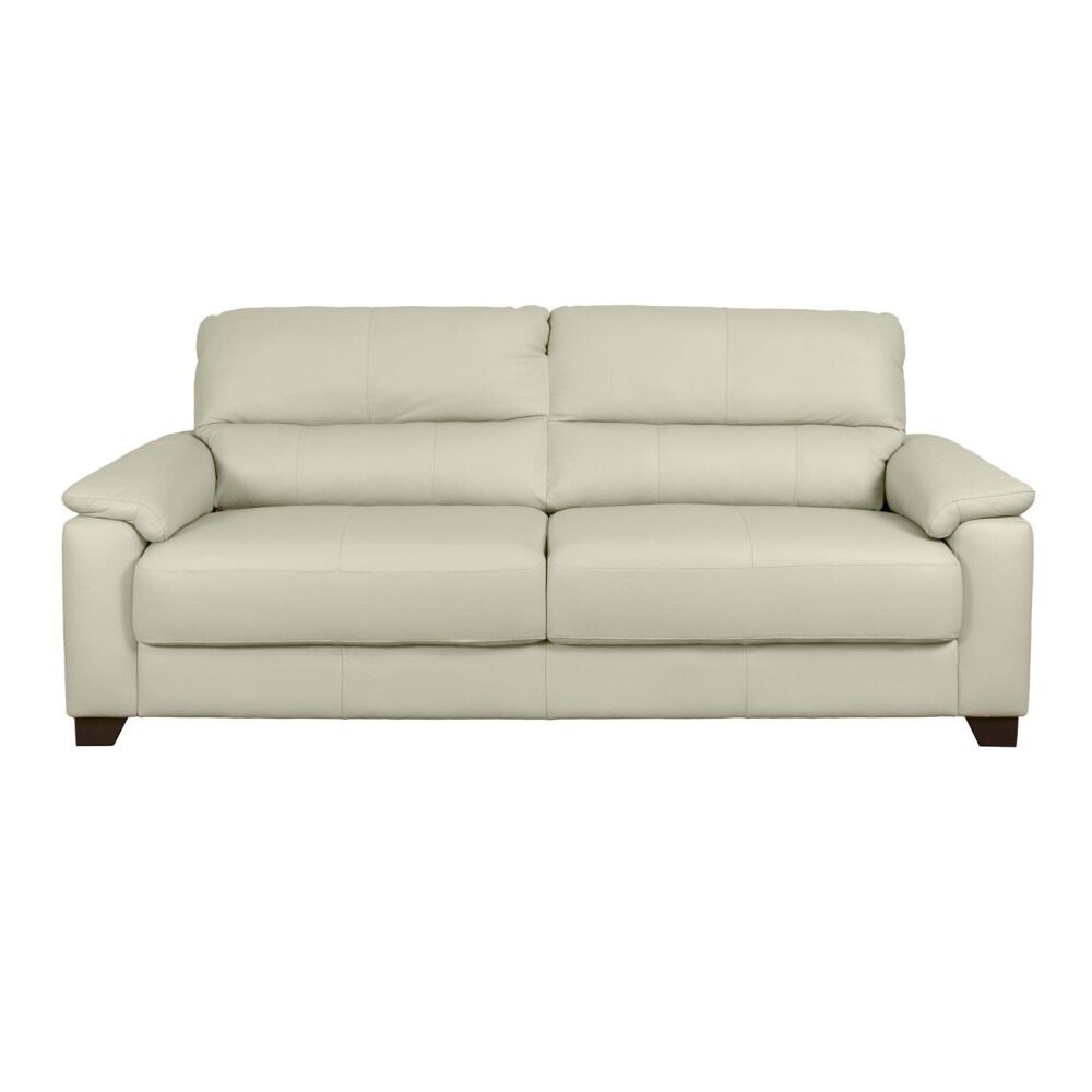 SOFA 3 CUERPOS CUERO-100-NATURAL NATURAL-BEIGE VENECIA CRUDO