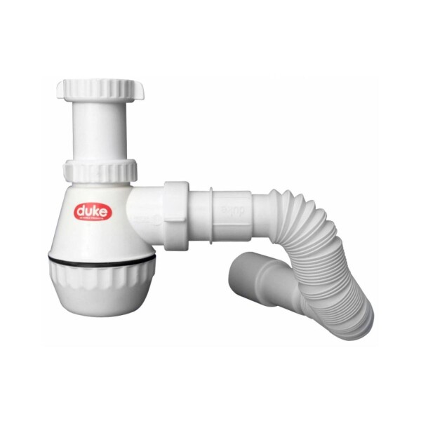 SIFON FLEXIBLE C/BOTELLA DUKE Sifon Flexible C/botella Duke