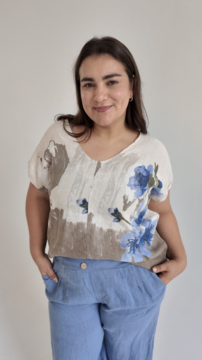 Blusa Celestina - Beige 