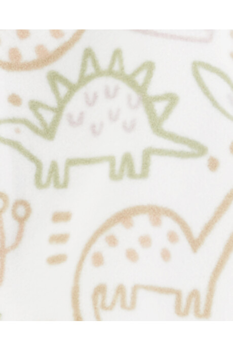 Pijama una pieza de micropolar, con pie, diseño dinos Pijama una pieza de micropolar, con pie, diseño dinos