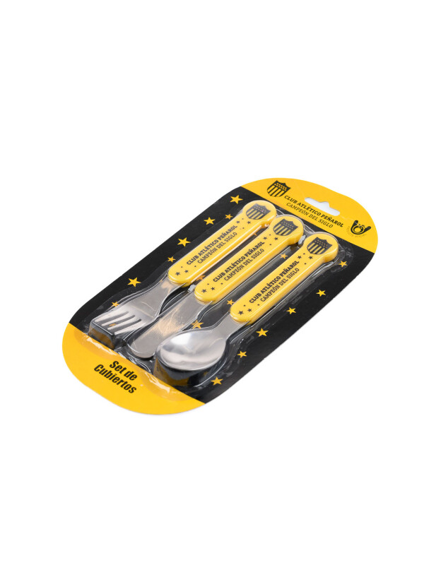 BAZAR CUBIERTOS SET 3 PEÑAROL Peñarol 023