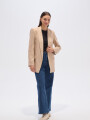 Blazer Jueves Beige Oscuro