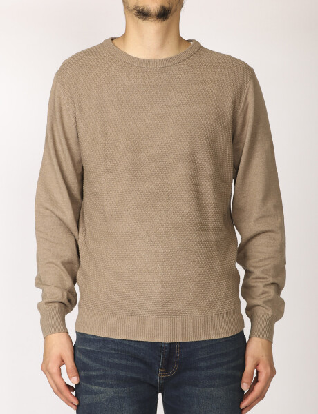 470987 SWEATER HARRINGTON LABEL Beige