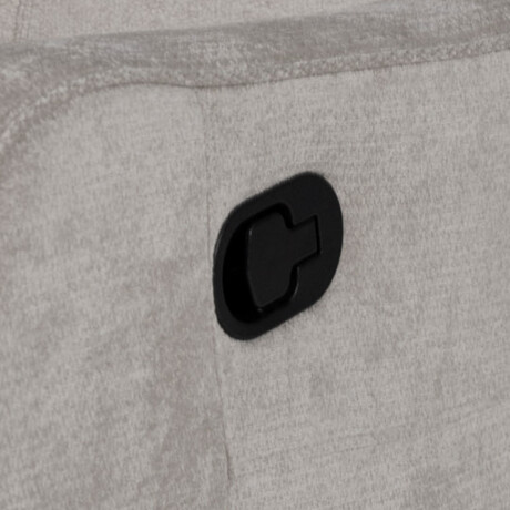 Sofá Pacific (Reclinable) - 2 cuerpos - Tela Microfibra XHR-15 (Greige)