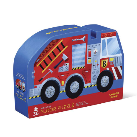 Puzzle Crocodile Creek 36 Piezas 45 x 60 cm Vehiculos