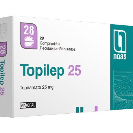 Topilep 25mg 28 Comprimidos Topilep 25mg 28 Comprimidos