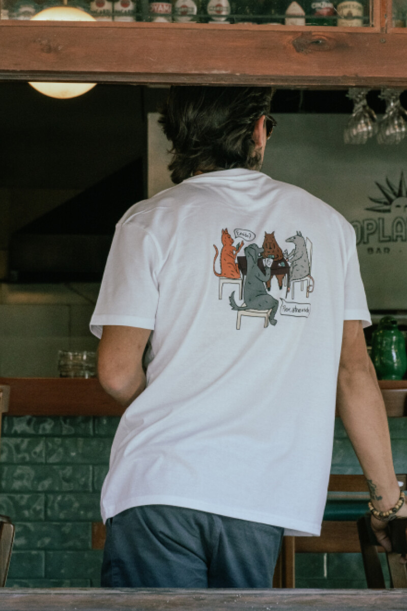 Camiseta Truco Brixton Blanca