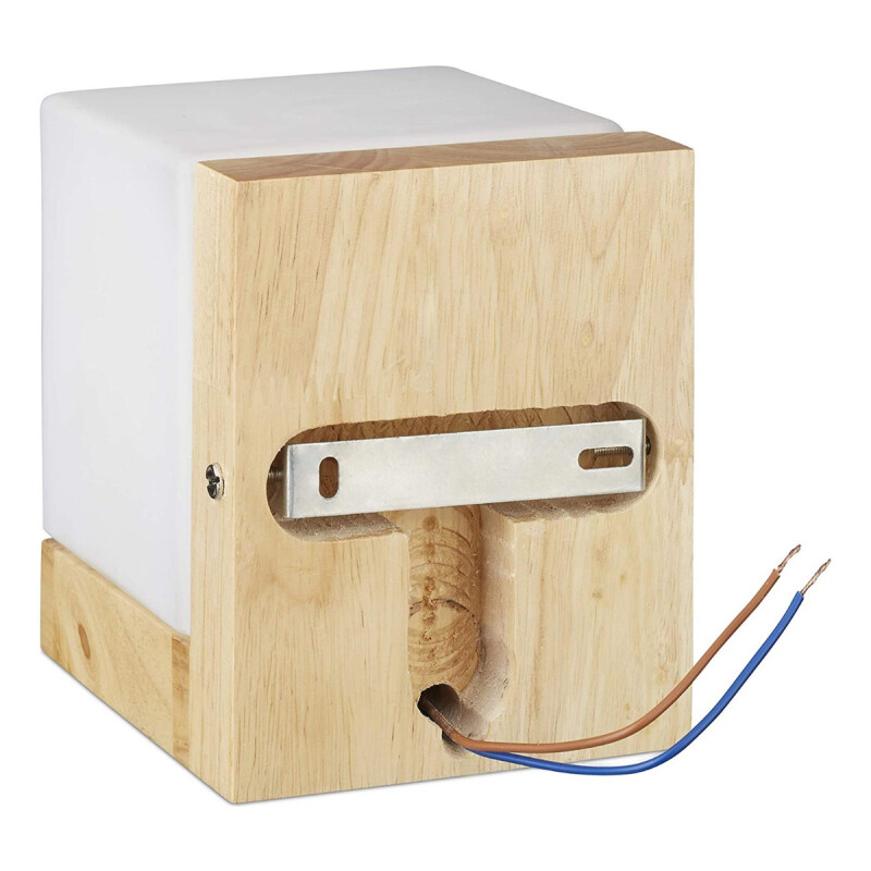 Aplique De Pared Nordico Decorativo Cristal Y Madera Aplique De Pared Nordico Decorativo Cristal Y Madera