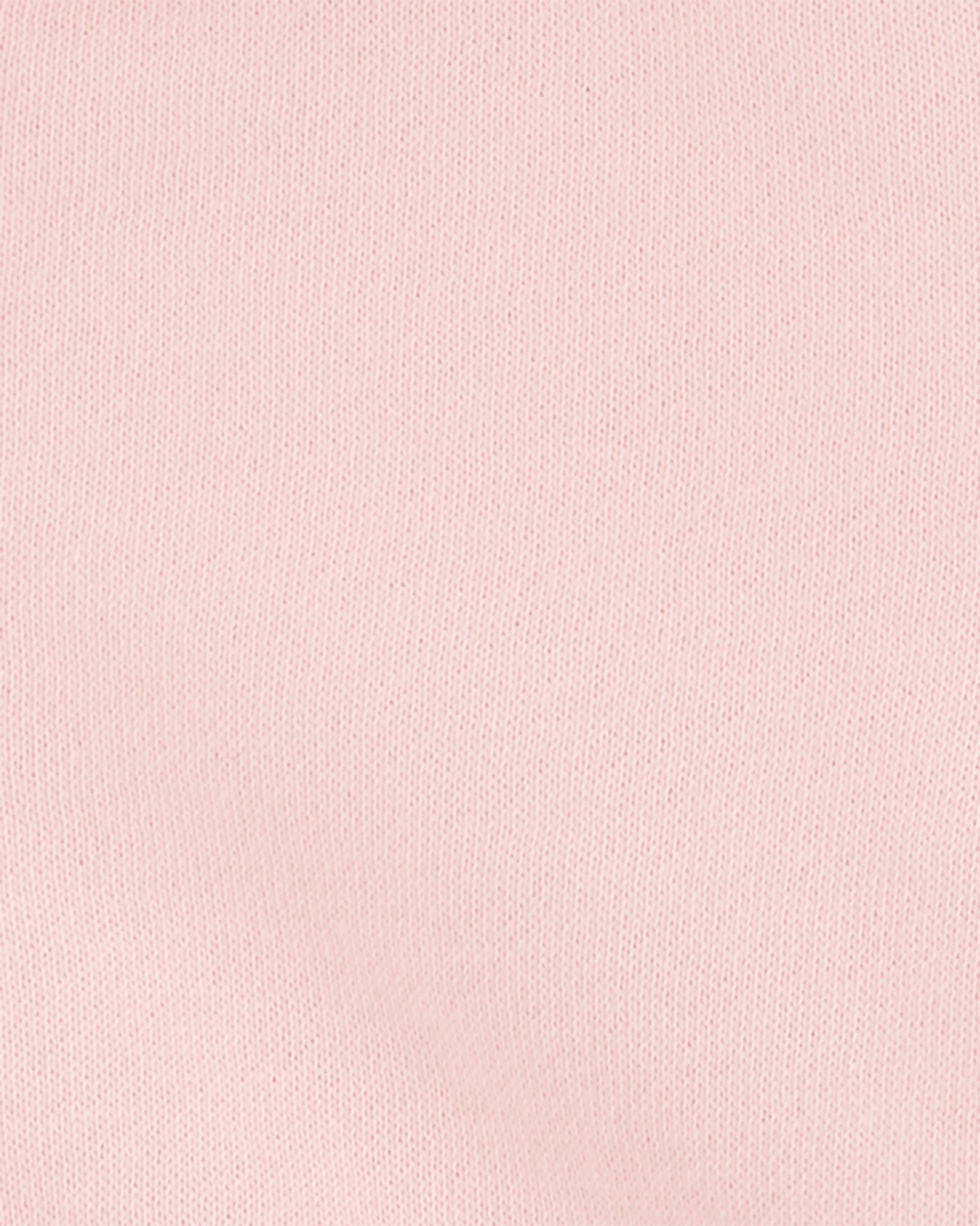 Campera de algodón con felpa, rosada Sin color
