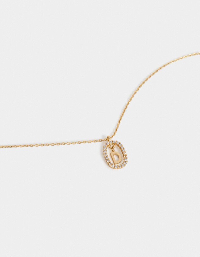 Cadena Corta con Dije Premium Gold Cortos - Dorado
