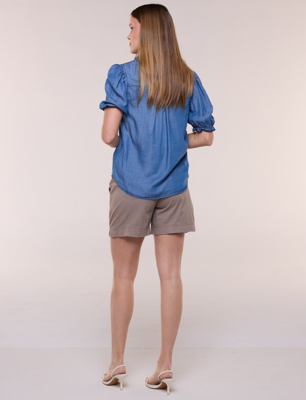 Camisa M/c Lyocell JEAN